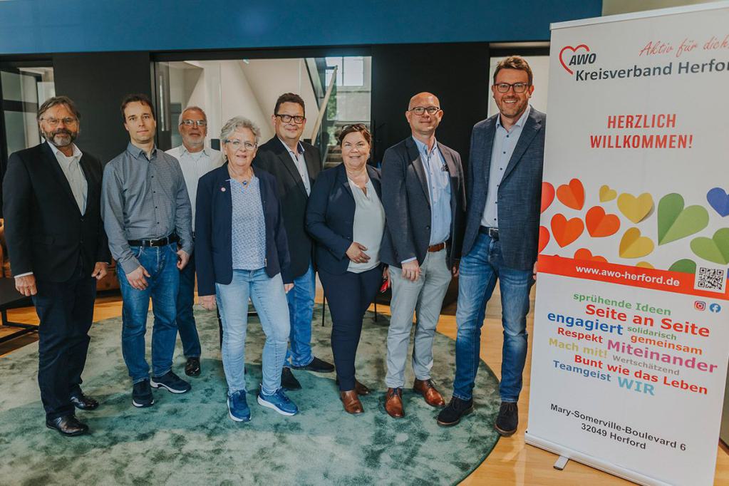 Besuch in der AWO Geschäftsstelle in Herford