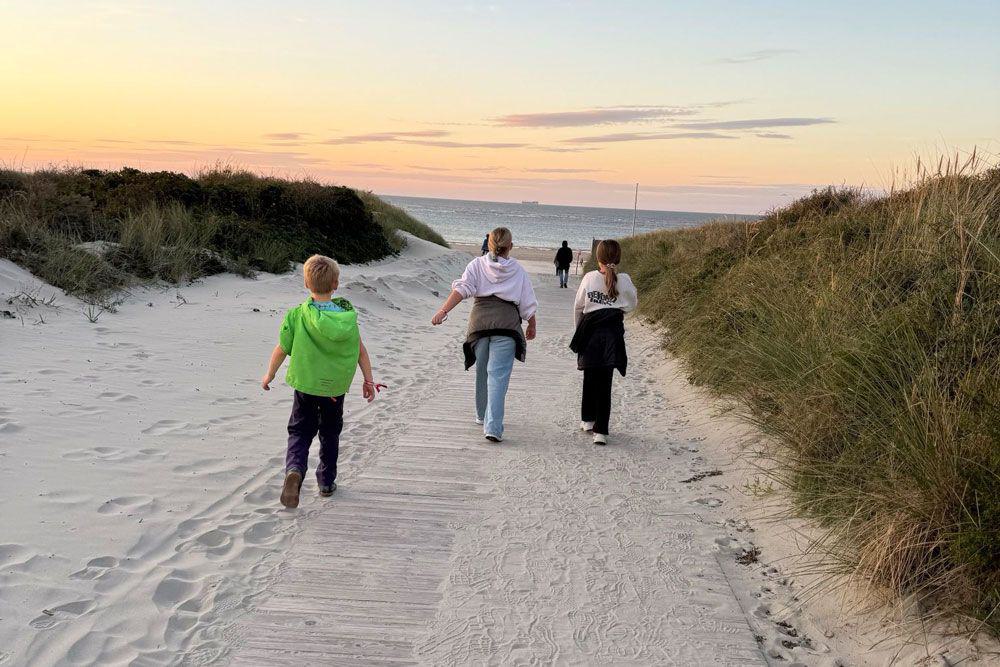 Sonnenuntergang am Strand