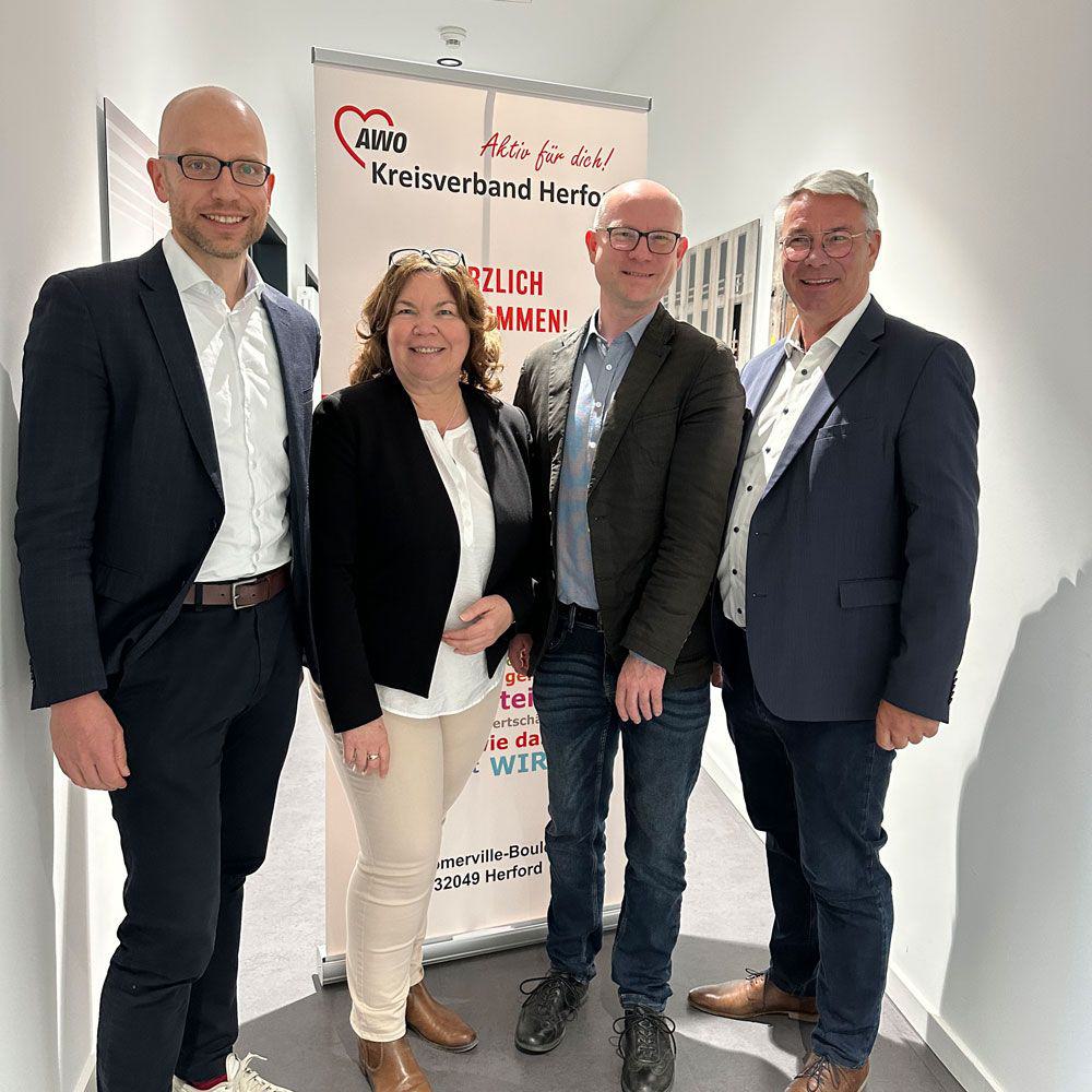 AWO Kreisverband Herford begrüßt  Gäste