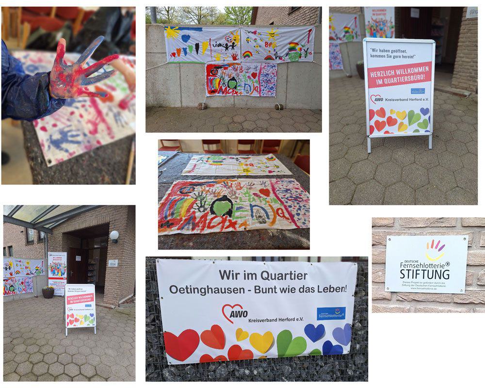 gemeinschaft, kinderbilder, vielfalt Mehrere Fotos zur Quartierarbeit