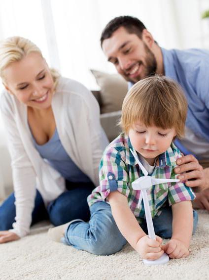familie, kind, eltern, spielerisches lernen, zuhause, vater, mutter, kind, pflege